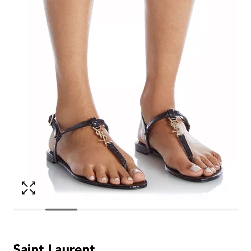 YSL sandals Women's Cassandra Thong Sandals